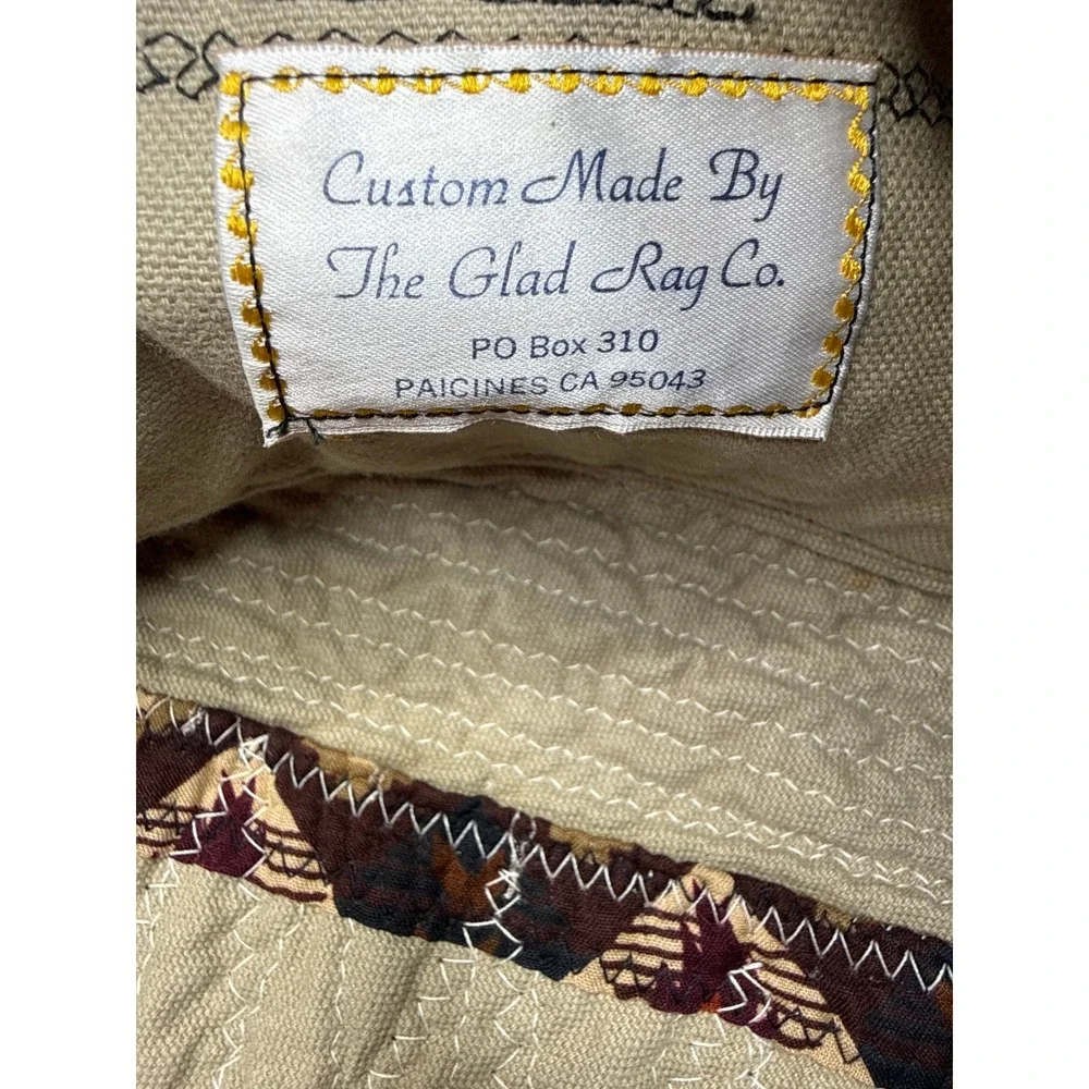 The Glad Rag Co Custom Horse Tapestry Purse Western Handbag Leather Concho